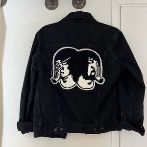 Levi’s embroidered Death From Above 1979 Denim Jacket.